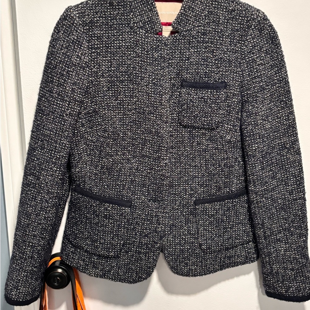 Banana Republic tweed jacket